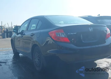2012 Honda Civic Lx from USA, damaged, VIN 2HGFB2F56CH581895